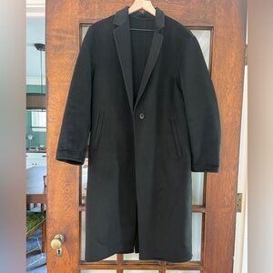 Uniqlo Wool Blend Long Coat, NWOT